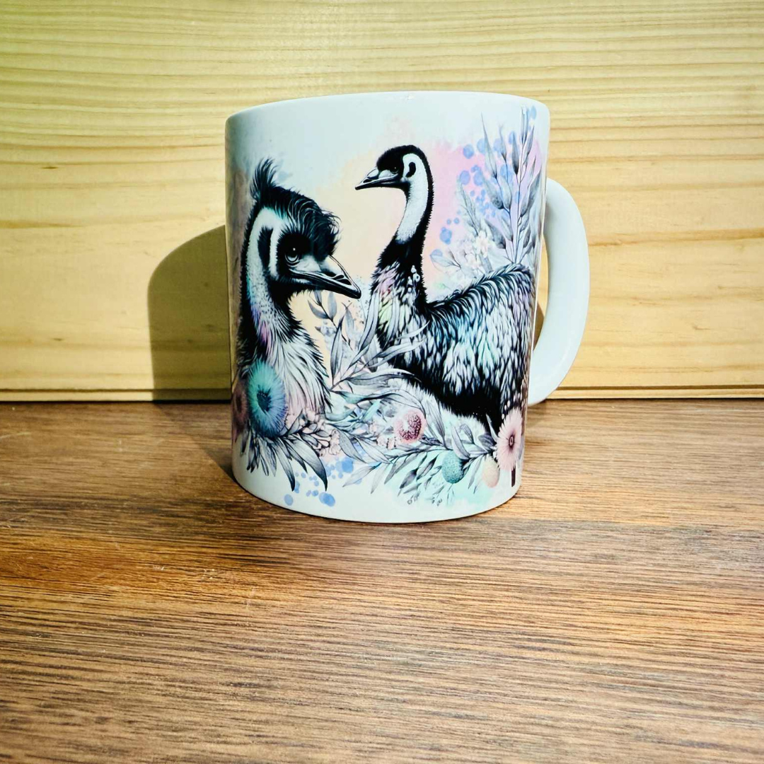 Australian Wildlife Art Mug Collection – 11oz Ceramic Mugs