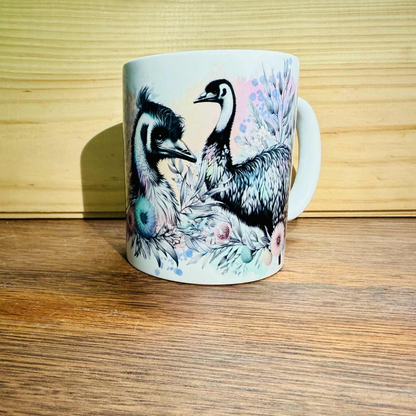 Australian Wildlife Art Mug Collection – 11oz Ceramic Mugs