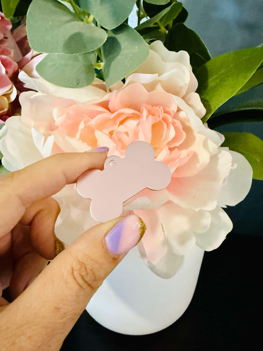 Light Pink ID Tag